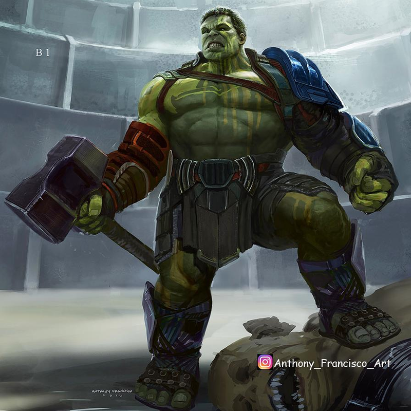 Illustration for article titled Some Art From Black Panther & Thor: Ragnarok